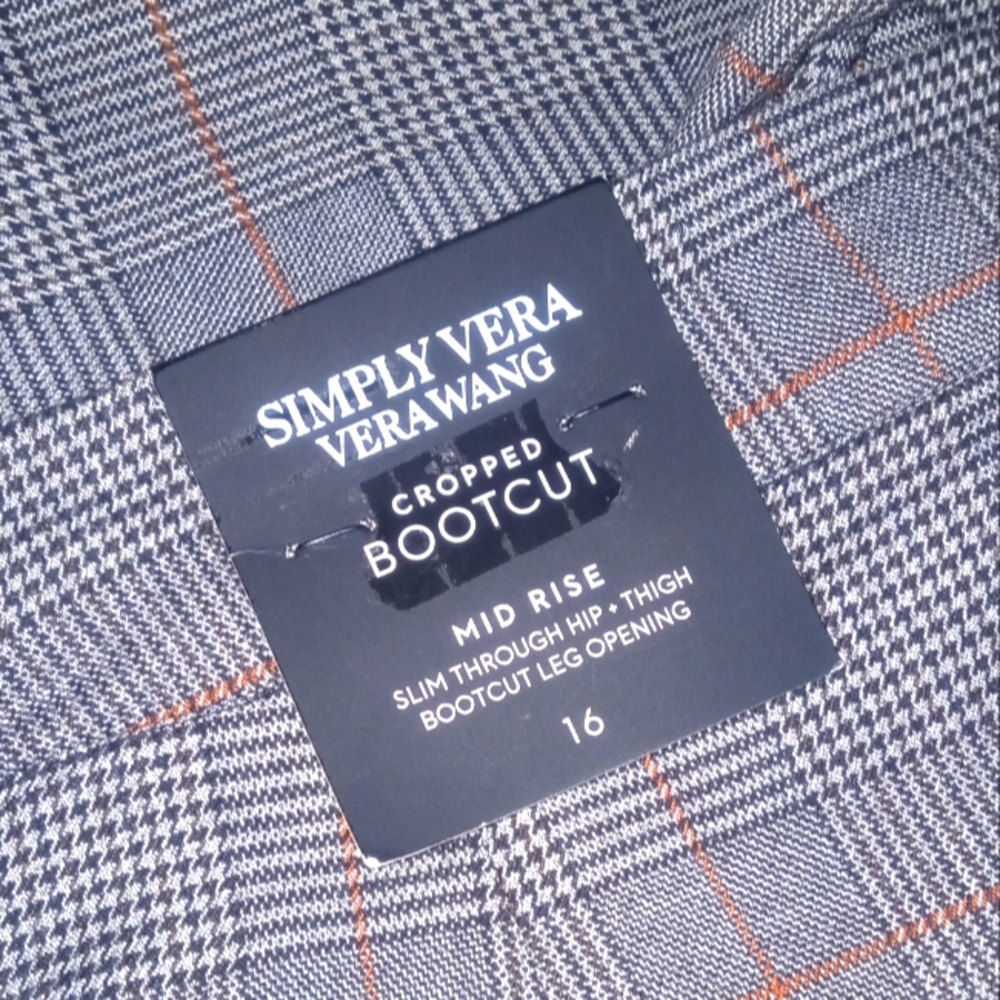 Simply Vera cropped bootcut pants